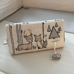 CRATE & BARREL Woodland Animals Baby Tummy Time Toy